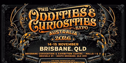 Brisbane Oddities & Curiosities Expo 2026