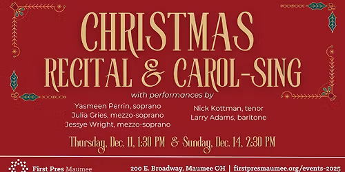 Christmas Recital & Carol Sing