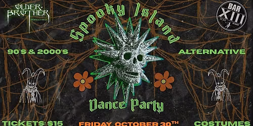 Spooky Island Dance Party - 90s\/2000s Alternative