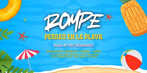 Rompe Thursdays: Perreo en la Playa