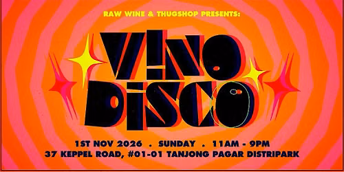 THUGSHOP x RAW WINE PRESENT: VINO DISCO 2.0