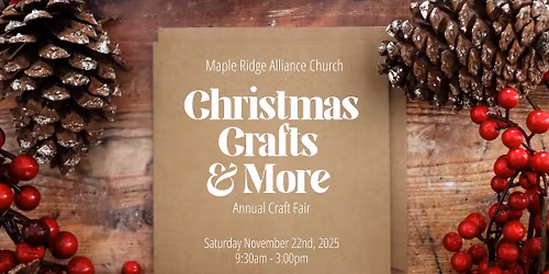 MRAC Christmas Crafts & More - Craft Fair