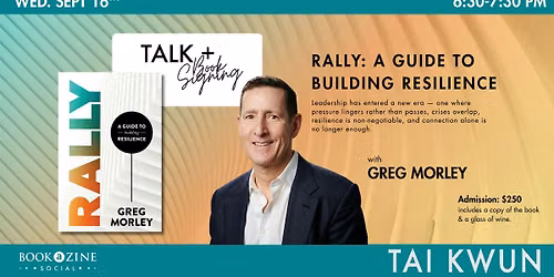 Book Talk and Signing with Greg Morley