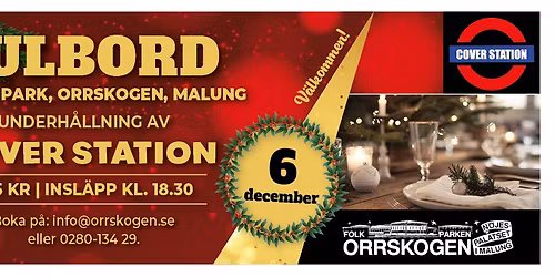 Julbord med Cover Station