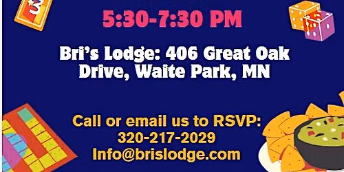 Widow Social- Board Game Night