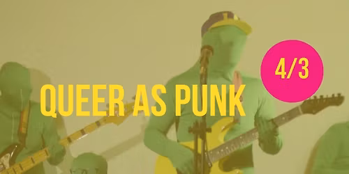 DocLounge GBG presenterar Queer as Punk