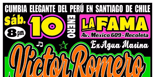 VICTOR ROMERO EN SANTIAGO DE CHILE