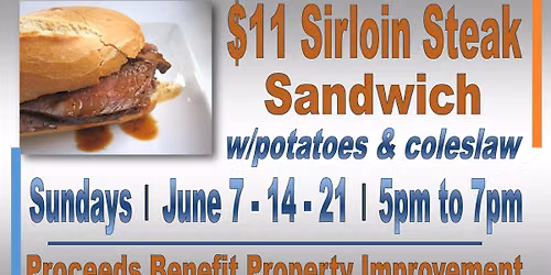 Sirloin Steak Sandwich Dinner