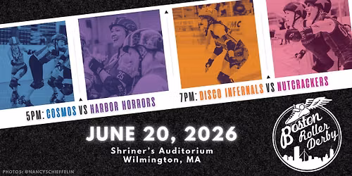 Boston Roller Derby June Doubleheader