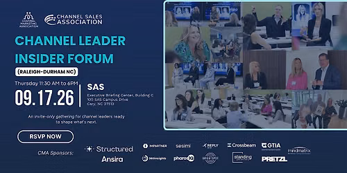 Channel Leader Insider Forum (Raleigh-Durham NC)