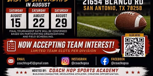 \ud83c\udfc8 San Antonio Football Preseason Classic