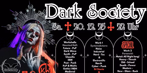\u269c\ufe0f Dark Society \u269c\ufe0f Die Party  \u269c\ufe0f 20.12.2025