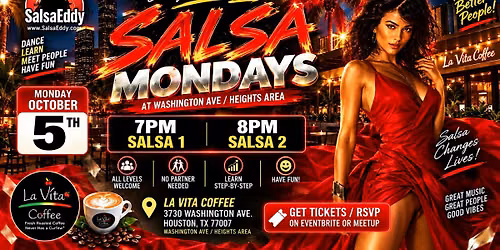 Washington Ave \/ Heights Area Salsa Lessons with SalsaEddy!