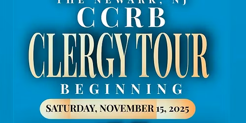 Newark NJ CCRB Clergy Tour