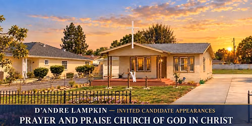 D\u2019Andre Lampkin Invited to Speak at Prayer and Praise Church \u2014 October 11