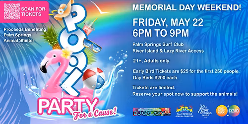 Pool Party for a Cause
