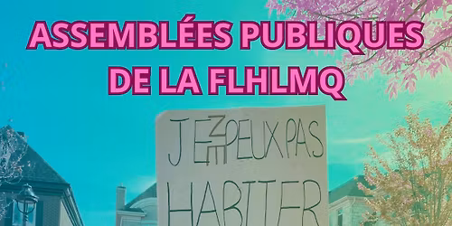 Assembl\u00e9es publiques : Les HLM, la solution \u00e0 la crise du logement cher!