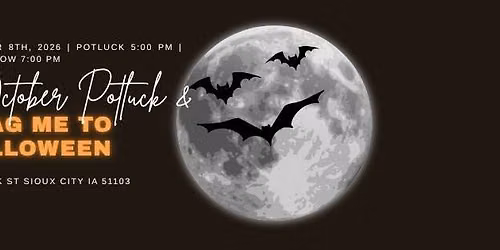 October Potluck and Drag me to Halloween w\/ costume contest