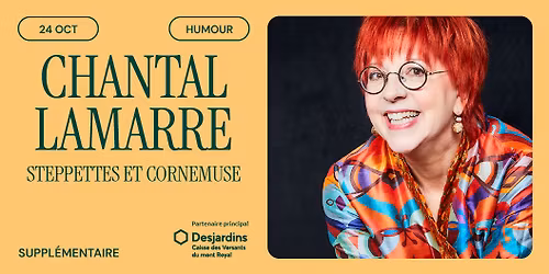 Chantal Lamarre - Steppettes et cornemuse | Montr\u00e9al, Th\u00e9\u00e2tre Outremont
