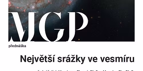 Odborn\u00e1 p\u0159edn\u00e1\u0161ka: Mgr. Ivana Ebrov\u00e1, Ph.D. a Mgr. Jan Ebr, Ph.D. "Nejv\u011bt\u0161\u00ed sr\u00e1\u017eky ve vesm\u00edru"  