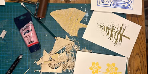 Initiation \u00e0 la linogravure avec Fanny Buidin