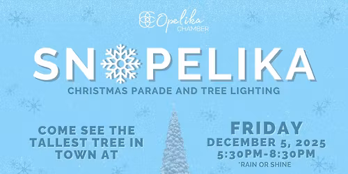 SNOPELIKA Christmas Parade & Tree Lighting