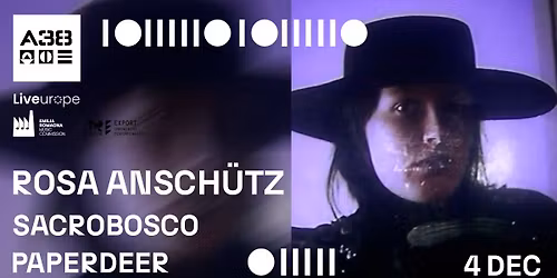 Rosa Ansch\u00fctz (DE) | Sacrobosco (IT) | Paperdeer (HU) \/\/ A38 Haj\u00f3