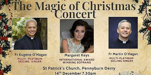 THE MAGIC OF CHRISTMAS  WITH MARGARET KEYS AND THE PRIESTS