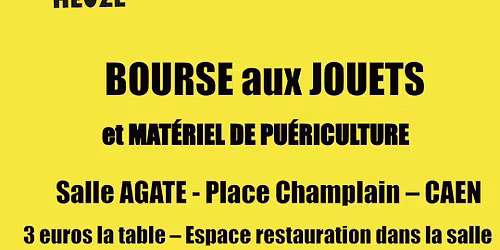 Bourse aux jouets
