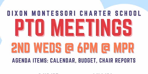 DMCS PTO Monthly Meeting - December