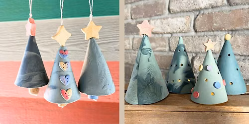 Last Make-Along of 2026 - Tiny Trees - Ornaments or Tea Light Holders