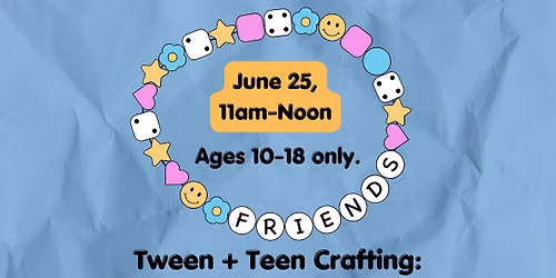 Tween+Teen Craft: Keychain\/Bracelet Making