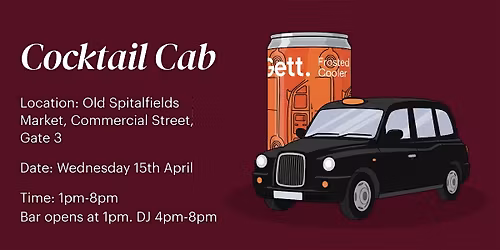 Gett Cocktail Cab: April 15th