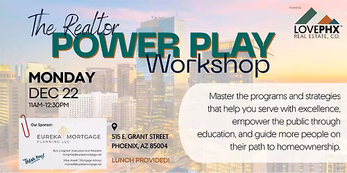 The Realtor Power Play Workshop