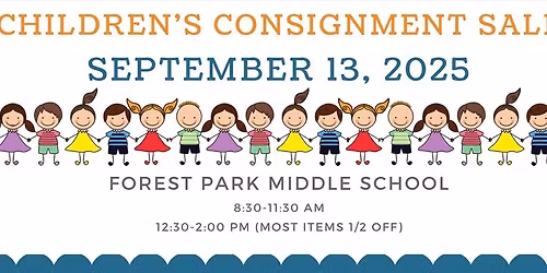 Fall Children's Consignment Sale