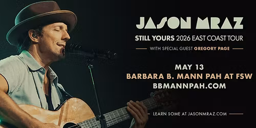 Jason Mraz: Still Yours | Fort Myers, FL