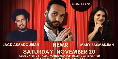 Armenian Comedy Festival at Saban Theatre
