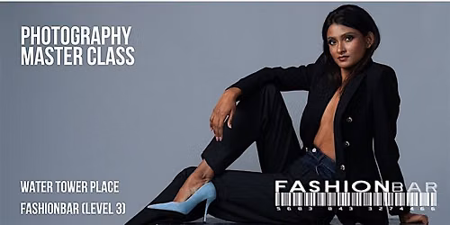Fashion Photography Workshop - 1ST QUARTER 2027 EDITION (FOR ADULTS)