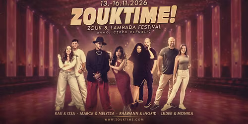 ZOUKTIME! 2026 - BRNO zouk & lambada festival
