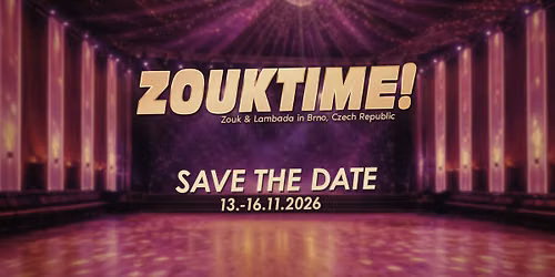 ZOUKTIME! 2026 - BRNO zouk & lambada festival