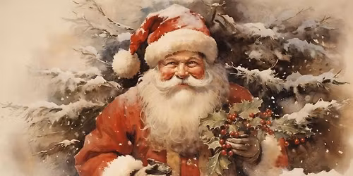 SANTA CLAUS IS SURFING TO TOWN!