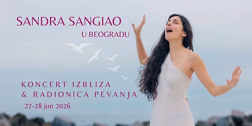Koncert i radionica sa Sandrom Sangiao u Beogradu