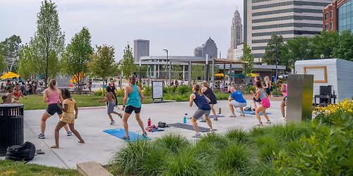 Free Downtown Fitness: Yoga at Bicentennial Park