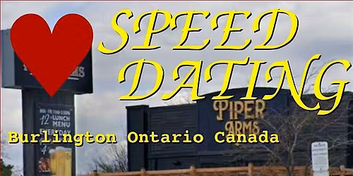 Speed Dating At Piper Arms (30-65)