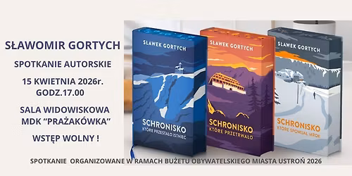 Spotkanie autorskie ze S\u0142awomirem Gortychem
