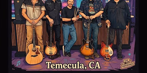 Les Allen with The Temecula Wilbury's at The Vibe