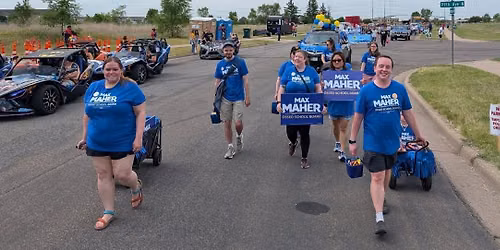March with Max in the 2026 Maple Grove Days Parade! \ud83c\udf41\ud83c\udf89