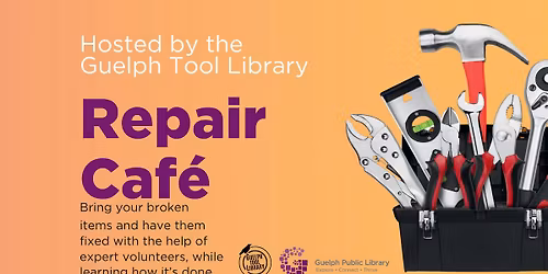 Repair Cafe at the Guelph Public Library