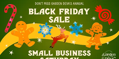Black Friday & Small Business Saturday Sale!