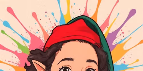 Story time with Jamming Jazzy the Elf at Creative Jam Art Co.